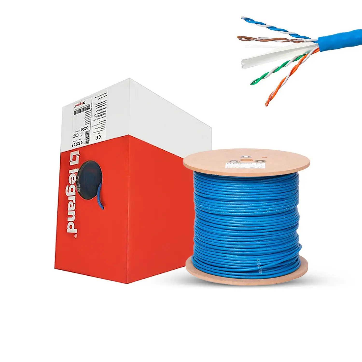 کابل شبکه Cat6 UTP تمام مس سوما مغزی 0.50